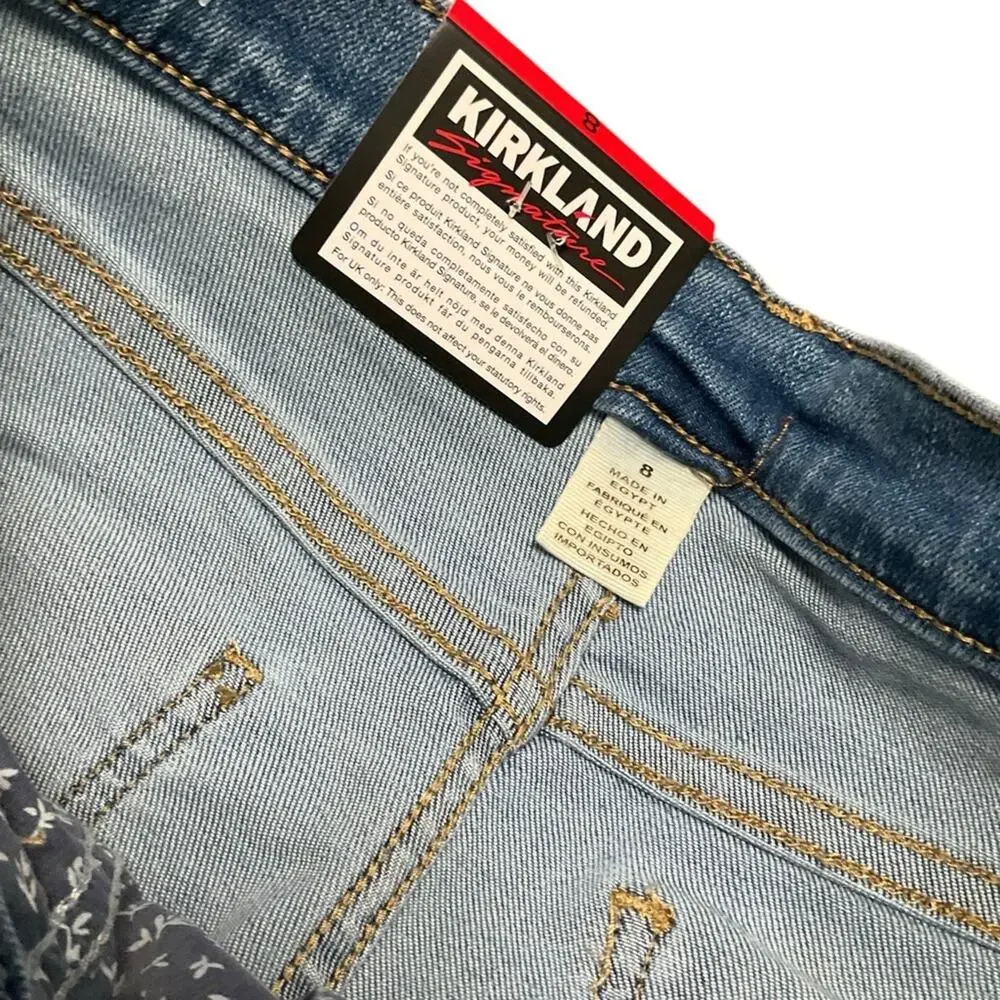 Kirkland Women's Jeans Light Blue High Rise Stretch Size 8 NWT - Picture 8 of 9